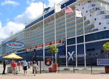 The Celebrity Equinox docked in St. Thomas, US Virgin Islands. Photos by Wanda Bahde